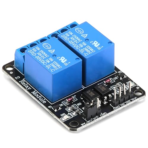 Yizhet 2 Kanal Relais Modul DC 5V Relaismodul mit Optokoppler für Raspberry Pi Arduino TTL Logik PIC DSP AVR ARM Relais Modul-Brett Yizhet 2 Kanal Relais Modul DC 5V Relaismodul mit Optokoppler für Raspberry Pi Arduino TTL Logik PIC DSP AVR ARM Relais Modul-Brett von Yizhet
