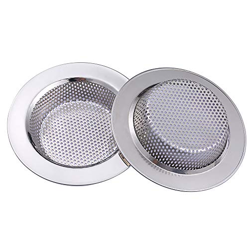 Yizhet 2 Stück Abflusssieb Edelstahl Abflußsieb Edelstahlsieb Kanalfilter Waschbecken Filter Gemüse Becken Slipping durch die Netto-Senke Bad Bodenablauf Ideal für und Küche (11,2cm) Yizhet 2 Stück Abflusssieb Edelstahl Abflußsieb Edelstahlsieb Kanalfilter Waschbecken Filter Gemüse Becken Slipping durch die Netto-Senke Bad Bodenablauf Ideal für und Küche (11,2cm) von Yizhet