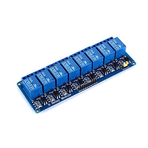 Yizhet 8 Kanal Relais Modul DC 5V Relaismodul mit Optokoppler für Raspberry Pi Arduino TTL Logik PIC DSP AVR ARM Relais Modul-Brett Yizhet 8 Kanal Relais Modul DC 5V Relaismodul mit Optokoppler für Raspberry Pi Arduino TTL Logik PIC DSP AVR ARM Relais Modul-Brett von Yizhet