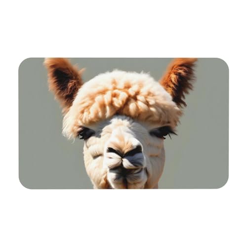 Yizhiyz Alpaka-Avatar-Kieselgur-Matte, 50 x 80 cm, saugfähig, schnell trocknend, verschleißfest, geeignet für Bad und Küche. Yizhiyz Alpaka-Avatar-Kieselgur-Matte, 50 x 80 cm, saugfähig, schnell trocknend, verschleißfest, geeignet für Bad und Küche. von Yizhiyz