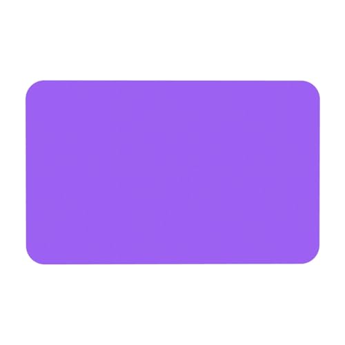 Yizhiyz Einfarbige, hellviolette Kieselgurmatte, 50 x 80 cm, saugfähig, schnell trocknend, verschleißfest, geeignet für Bad und Küche. Yizhiyz Einfarbige, hellviolette Kieselgurmatte, 50 x 80 cm, saugfähig, schnell trocknend, verschleißfest, geeignet für Bad und Küche. von Yizhiyz