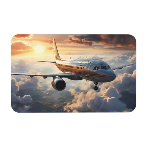 Yizhiyz Flugzeuge sind Kieselgur Matte 50 x 80 cm, saugfähig, schnell trocknend, verschleißfest, geeignet für Bad und Küche. Yizhiyz Flugzeuge sind Kieselgur Matte 50 x 80 cm, saugfähig, schnell trocknend, verschleißfest, geeignet für Bad und Küche. von Yizhiyz