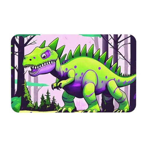 Yizhiyz Grüne Dinosaurier-Diatomeenerde-Matte, 50 x 80 cm, saugfähig, schnell trocknend, verschleißfest, geeignet für Bad und Küche. Yizhiyz Grüne Dinosaurier-Diatomeenerde-Matte, 50 x 80 cm, saugfähig, schnell trocknend, verschleißfest, geeignet für Bad und Küche. von Yizhiyz
