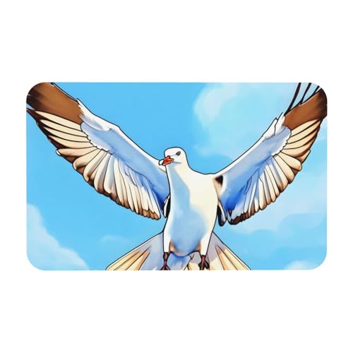Yizhiyz Kieselgur-Matte mit Möwen im Flug, 50 x 80 cm, saugfähig, schnell trocknend, verschleißfest, geeignet für Bad und Küche. Yizhiyz Kieselgur-Matte mit Möwen im Flug, 50 x 80 cm, saugfähig, schnell trocknend, verschleißfest, geeignet für Bad und Küche. von Yizhiyz