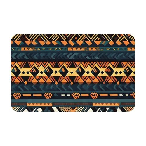Yizhiyz Kieselgur-Matte mit ethnischer Textur, afrikanischer Stammesstruktur, 50 x 80 cm, saugfähig, schnell trocknend, verschleißfest, geeignet für Bad und Küche. Yizhiyz Kieselgur-Matte mit ethnischer Textur, afrikanischer Stammesstruktur, 50 x 80 cm, saugfähig, schnell trocknend, verschleißfest, geeignet für Bad und Küche. von Yizhiyz