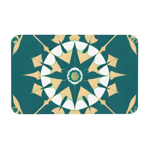 Yizhiyz Kieselgur im exotischen Stil, Blumenmuster, 50 x 80 cm, saugfähig, schnell trocknend, verschleißfest, geeignet für Bad und Küche. Yizhiyz Kieselgur im exotischen Stil, Blumenmuster, 50 x 80 cm, saugfähig, schnell trocknend, verschleißfest, geeignet für Bad und Küche. von Yizhiyz