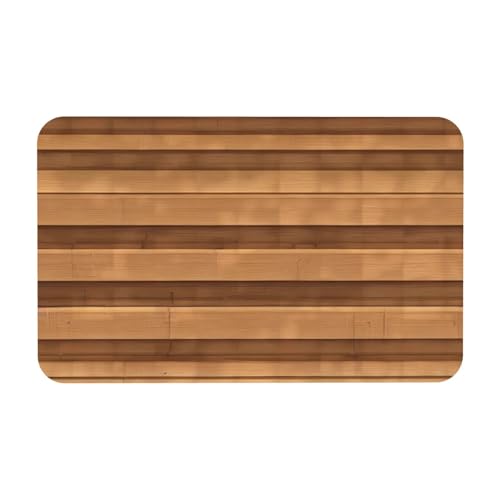 Yizhiyz Kieselgur in Holzfarbe, 50 x 80 cm, saugfähig, schnell trocknend, verschleißfest, geeignet für Bad und Küche. Yizhiyz Kieselgur in Holzfarbe, 50 x 80 cm, saugfähig, schnell trocknend, verschleißfest, geeignet für Bad und Küche. von Yizhiyz