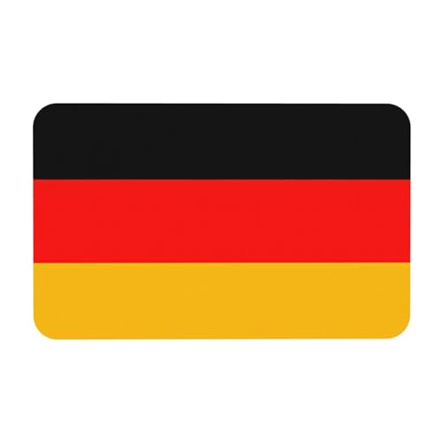 Yizhiyz Kieselgur mit Deutschland-Flagge, 50 x 80 cm, saugfähig, schnell trocknend, verschleißfest, geeignet für Bad und Küche. von Yizhiyz