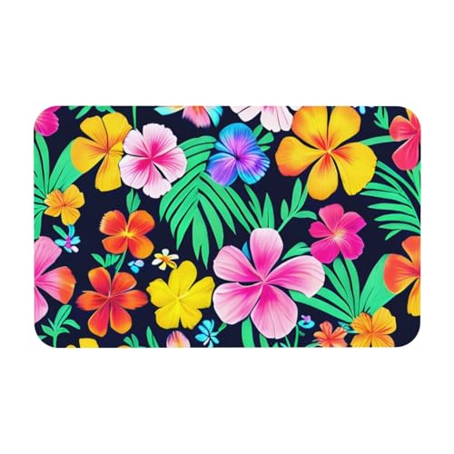 Yizhiyz Kieselgur mit bunten Blumen, 50 x 80 cm, saugfähig, schnell trocknend, verschleißfest, geeignet für Bad und Küche. Yizhiyz Kieselgur mit bunten Blumen, 50 x 80 cm, saugfähig, schnell trocknend, verschleißfest, geeignet für Bad und Küche. von Yizhiyz
