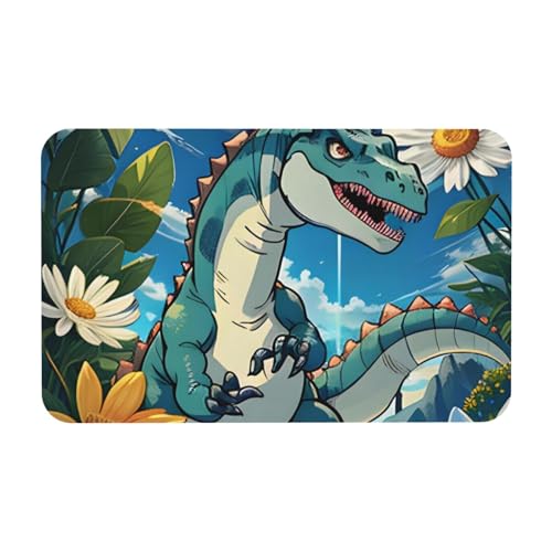 Yizhiyz Niedliche Dinosaurier-Diatomeenerde-Matte, 50 x 80 cm, saugfähig, schnell trocknend, verschleißfest, geeignet für Bad und Küche. Yizhiyz Niedliche Dinosaurier-Diatomeenerde-Matte, 50 x 80 cm, saugfähig, schnell trocknend, verschleißfest, geeignet für Bad und Küche. von Yizhiyz