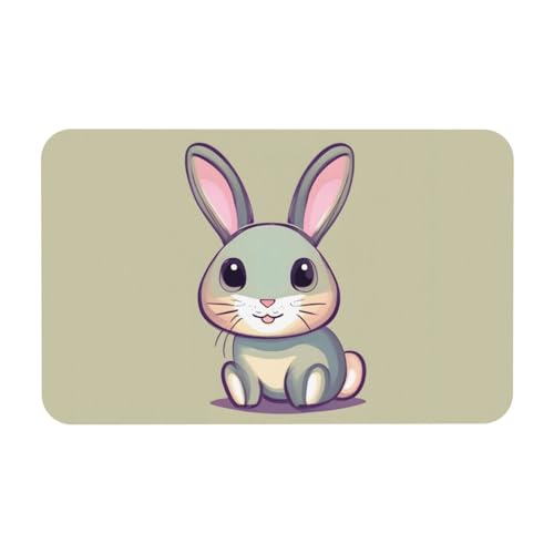 Yizhiyz Niedliche Little Bunny Kieselgur Matte 50 x 80 cm, saugfähig, schnell trocknend, verschleißfest, geeignet für Bad und Küche. Yizhiyz Niedliche Little Bunny Kieselgur Matte 50 x 80 cm, saugfähig, schnell trocknend, verschleißfest, geeignet für Bad und Küche. von Yizhiyz