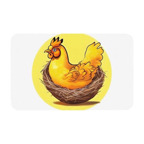 Yizhiyz Vogelnest Golden Chicken Kieselgur Matte 50 x 80 cm, saugfähig, schnell trocknend, verschleißfest, geeignet für Bad und Küche. Yizhiyz Vogelnest Golden Chicken Kieselgur Matte 50 x 80 cm, saugfähig, schnell trocknend, verschleißfest, geeignet für Bad und Küche. von Yizhiyz