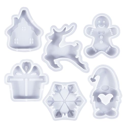 Yjcnelcr Silikon-Kerzenformen für Epoxidharz, 6/8 Stück, Halloween-Thema, Silikon-Kerzenformen Yjcnelcr Silikon-Kerzenformen für Epoxidharz, 6/8 Stück, Halloween-Thema, Silikon-Kerzenformen von Yjcnelcr