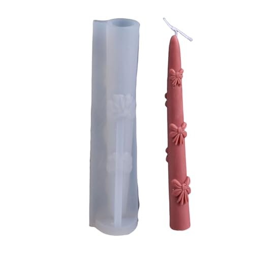Yjcnelcr Silikonform für Blumen, Kerzen, Seifen, Ornamente, lange Stangen, Gießformen für Zuhause Yjcnelcr Silikonform für Blumen, Kerzen, Seifen, Ornamente, lange Stangen, Gießformen für Zuhause von Yjcnelcr