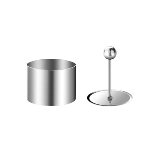 Yjcnelcr Runde Kuchenformen Edelstahl Mousse-Ring-Set Vielseitige Runde Dessertringe,Einfach zu Verwendende Kuchenformen Speiseringe für Gebäck Nachtisch Keks Yjcnelcr Runde Kuchenformen Edelstahl Mousse-Ring-Set Vielseitige Runde Dessertringe,Einfach zu Verwendende Kuchenformen Speiseringe für Gebäck Nachtisch Keks von Yjcnelcr