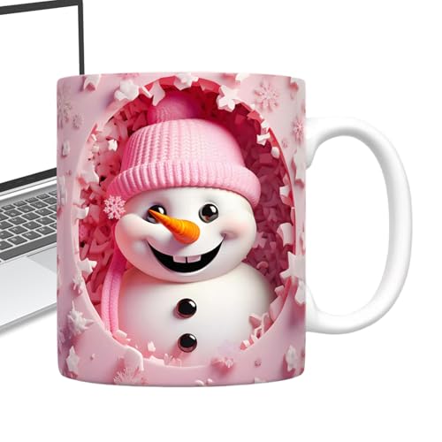 Yjkedfh Christmas Mugs - Keramik Weihnachtskindertassen,350ml 3D Design Trinkgefäß Mit Für Küche Tee Schokolade Geburtstag Urlaub Mädchen Weihnachtszeit Yjkedfh Christmas Mugs - Keramik Weihnachtskindertassen,350ml 3D Design Trinkgefäß Mit Für Küche Tee Schokolade Geburtstag Urlaub Mädchen Weihnachtszeit von Yjkedfh