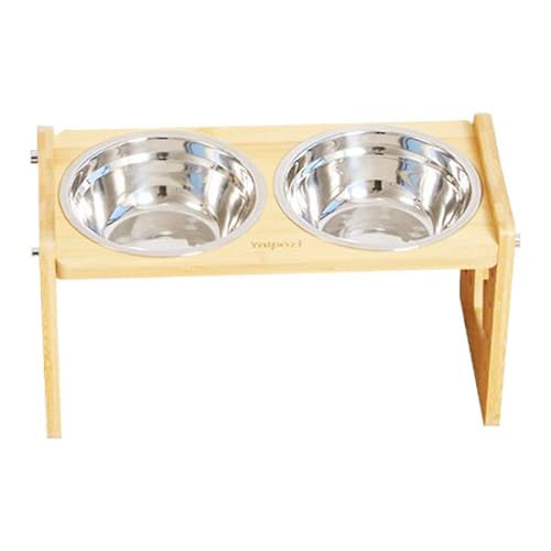 Yjkedfh Erhöhter Hundenapf Ständer - Futter Wassernapf Ständer - rutschfeste Höhenverstellbare Fütterung Für Hunde Und Katzen Alle Größen Indoor Outdoor Wohnzimmer Küche Yjkedfh Erhöhter Hundenapf Ständer - Futter Wassernapf Ständer - rutschfeste Höhenverstellbare Fütterung Für Hunde Und Katzen Alle Größen Indoor Outdoor Wohnzimmer Küche von Yjkedfh