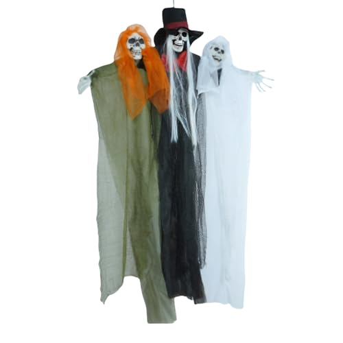Yjkedfh Gruselige Halloween Dekoration, Hängbare -Skelett-Dekoration Für Halloween, Skelett Deko Für Bäume Vordächer Geländer Feiertage Rasen Innenbereich Yjkedfh Gruselige Halloween Dekoration, Hängbare -Skelett-Dekoration Für Halloween, Skelett Deko Für Bäume Vordächer Geländer Feiertage Rasen Innenbereich von Yjkedfh