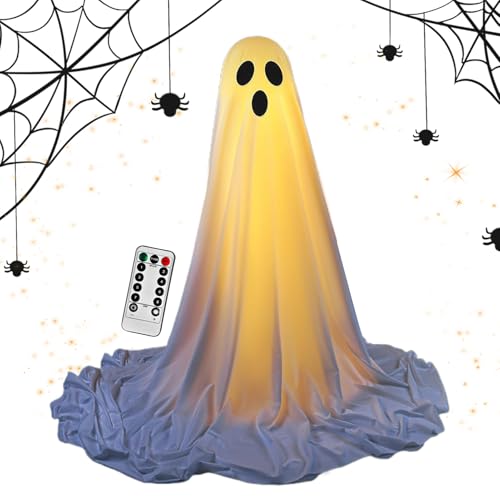 Yjkedfh Halloween Dekoration: Schaurige Atmosphäre Für Partys,Gespenstische Lichterkette Mit Fernbedienung - Schaurige Haus Deko Für Garten Terrasse Vorgarten Fest Party Escape Room von Yjkedfh