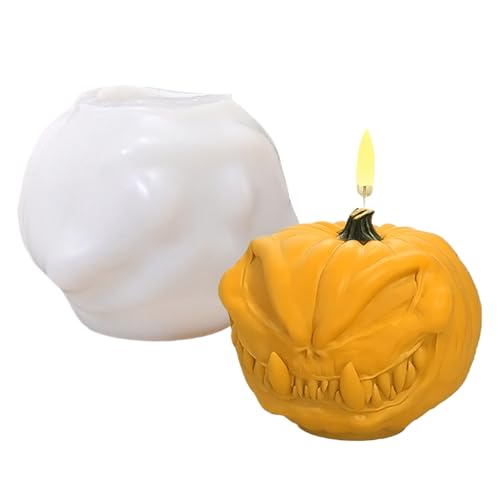 Yjkedfh Halloween Resin Gießformen - Silikon Duftkerzen Form,Einfache Entnahme Bastelform Für Epoxidharz Deko Halloween Yjkedfh Halloween Resin Gießformen - Silikon Duftkerzen Form,Einfache Entnahme Bastelform Für Epoxidharz Deko Halloween von Yjkedfh