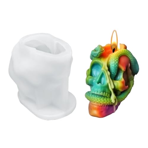 Yjkedfh Halloween Silikone Formen | Silikone Seifenform - Einfache Entnahme Für Epoxy Harz Gips Dekoration Halloween Bastelprojekte von Yjkedfh