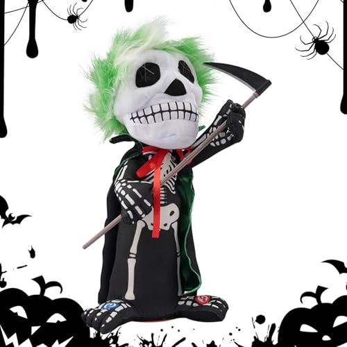 Yjkedfh Halloween Skelett Spielzeug | Gruselige Beleuchtete Skelettdekoration Mit Soundeffekt - Leuchtende Augen Deko Für Indoor Partys Feste Schreibtisch Geisterhaus Heimaktivitäten Yjkedfh Halloween Skelett Spielzeug | Gruselige Beleuchtete Skelettdekoration Mit Soundeffekt - Leuchtende Augen Deko Für Indoor Partys Feste Schreibtisch Geisterhaus Heimaktivitäten von Yjkedfh