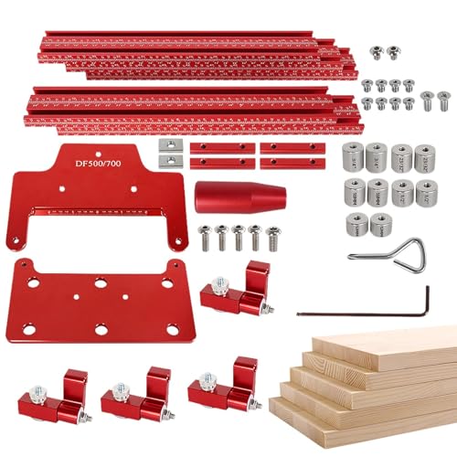 Yjkedfh Holzbearbeitungs Parallelführerschiene, Aluminium Säge Verlängerungs Führungsschiene, Zubehör Für Möbelbau Und Plattenverbindung Präzisionsschnitt Führungshilfe von Yjkedfh