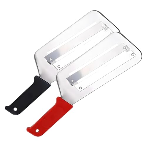 Yjkedfh Kartoffelraspel | Zwiebel Hobel - Manueller Küchenhelfer aus Edelstahl mit Doppelschneide für Kohl Salat Zubereitung Kochen Haushalt Camping und Küchenchefs Yjkedfh Kartoffelraspel | Zwiebel Hobel - Manueller Küchenhelfer aus Edelstahl mit Doppelschneide für Kohl Salat Zubereitung Kochen Haushalt Camping und Küchenchefs von Yjkedfh