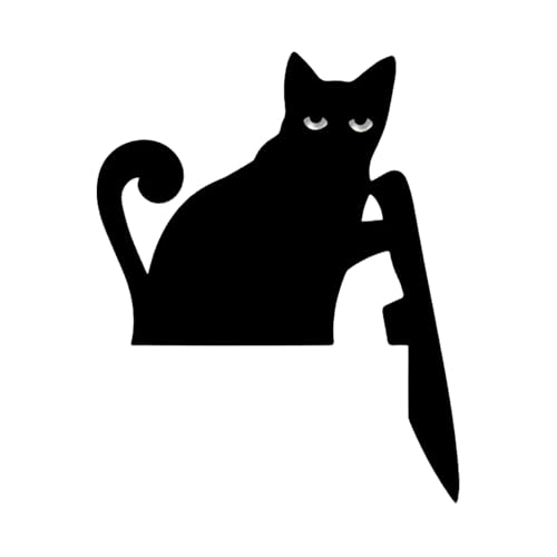 Yjkedfh Katzendekoration für die Oberseite der Tür | Dekorative Türbekrönung Aus Holz - Dekoration in Katzenform für die Fensterbank, für Halloween, Bastelenthusiasten, Geschäft, Wohnzimmer und von Yjkedfh