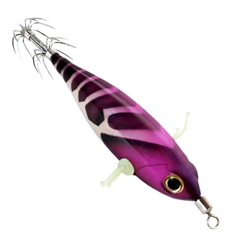 Yjkedfh Köder Für Tintenfischangeln - Leuchtköder für Tintenfisch und Oktopus - Schwimmköder Imitation Realist. fluoreszierender Angelköder für Enthusiasten Anfänger von Yjkedfh