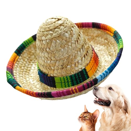 Yjkedfh Sombrero Hüte - Geflochtene Mexiko Hüte Für Festparty | Breitkrempige Kopfband Für Outdoor Kostüm Feste,Karneval Fiesta Sommerfest Yjkedfh Sombrero Hüte - Geflochtene Mexiko Hüte Für Festparty | Breitkrempige Kopfband Für Outdoor Kostüm Feste,Karneval Fiesta Sommerfest von Yjkedfh