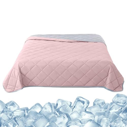 Yjkedfh Sommardecke | Leichte Sommerdecken Kühldecken Zum Schlafen | Hautfreundliche Decke Hält Körper Kühl Bei Für Camping Reisen Schlafzimmer Nachtruhe Couch von Yjkedfh
