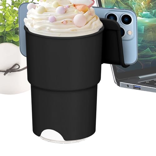 Yjkedfh Tischgetränkehalter | Getränkeuntersetzer - Getränkeständer Flaschenhalter Mit Saugnapf Für Zu Hause Küche Büro Nachttisch Restaurant Outdoor Picknick von Yjkedfh