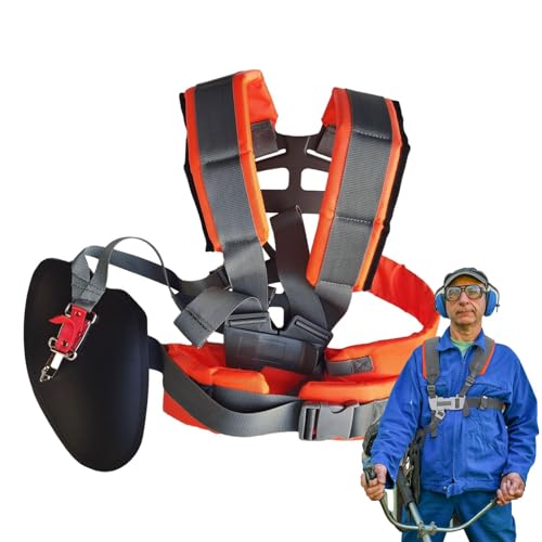Yjkedfh Trimmer Gurt | Rasenmäher Rucksackgurt | Ergonomisches Unkrautentferner Rasenmäher Gurt Für Gartenpflege Und Trimm Arbeiten von Yjkedfh