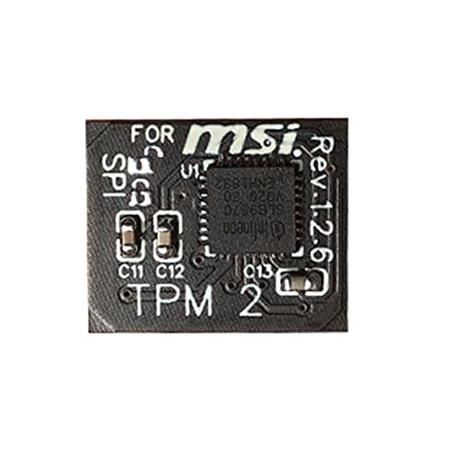 Yklhsocneg 2.0 Verschlüsselung Sicherheitsmodul Remote Card 12 Pin SPI TPM2.0 Sicherheitsmodul für Motherboard von Yklhsocneg