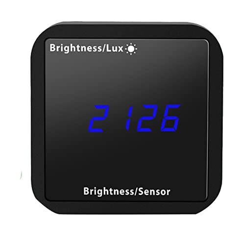 Yklhsocneg Tuya WIFI-Lichtsensor-Helligkeitsdetektor mit Temperatur-Feuchtigkeits-Erkennungsanzeige Security Linkage Yklhsocneg Tuya WIFI-Lichtsensor-Helligkeitsdetektor mit Temperatur-Feuchtigkeits-Erkennungsanzeige Security Linkage von Yklhsocneg