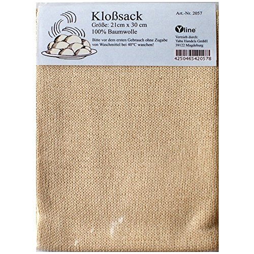 1 Stück Kloßsack - Kloßbeutel 100% Baumwolle, Kloß Kloßmasse Sack Beutel, sl, 2057 von Yline