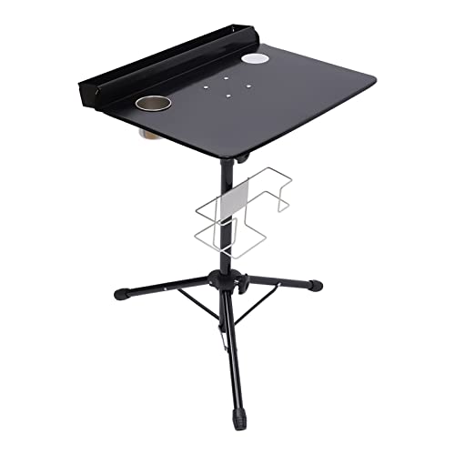 Tattoo Workstation, Tattoo Schreibtisch Tisch mit Verstellbaren Stativbasis und Unabhängige Farbaufbewahrungsbox,Lageregal,Gummirutschfeste Füße,Tassenfass,für Tattoo Schönheitssalon und Barberie Tattoo Workstation, Tattoo Schreibtisch Tisch mit Verstellbaren Stativbasis und Unabhängige Farbaufbewahrungsbox,Lageregal,Gummirutschfeste Füße,Tassenfass,für Tattoo Schönheitssalon und Barberie von YlluySmn