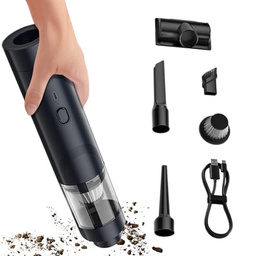 Ylnailky Akku Handstaubsauger - Handlicher Auto Staubsauger Akku - Reinigung Für Auto Innenraum Sitze Möbel Tierhaare Camping Ylnailky Akku Handstaubsauger - Handlicher Auto Staubsauger Akku - Reinigung Für Auto Innenraum Sitze Möbel Tierhaare Camping von Ylnailky