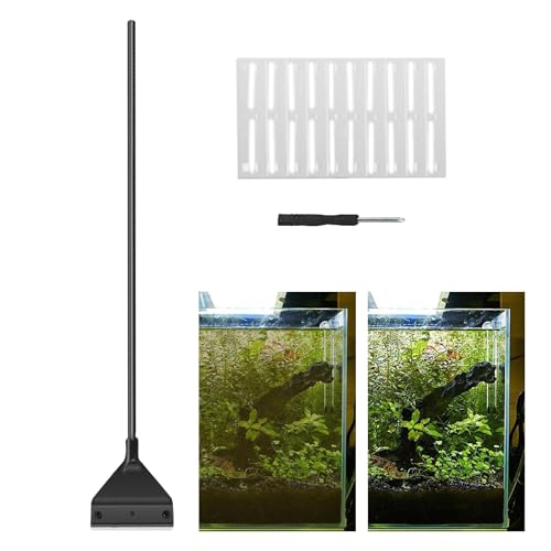 Ylnailky Aquarium Scheuerbürste Für Glas - Aquarium Reiniger Für Glasbecken | Scheuerwerkzeug Für Aquarien Terrarien & Teiche Haustierbedarf von Ylnailky