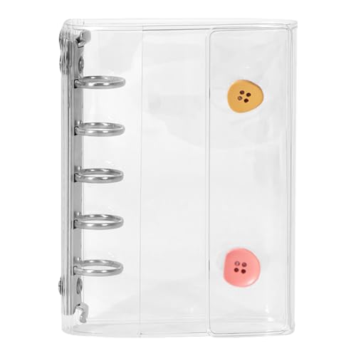 Ylnailky Aufkleber-Organizer, Ordner, Album-Organizer, Buch, transparentes Notizbuch, ästhetischer Halter für Scrapbooking, Planer, Dekoration, Reisen, Schule, Klassenzimmer Ylnailky Aufkleber-Organizer, Ordner, Album-Organizer, Buch, transparentes Notizbuch, ästhetischer Halter für Scrapbooking, Planer, Dekoration, Reisen, Schule, Klassenzimmer von Ylnailky