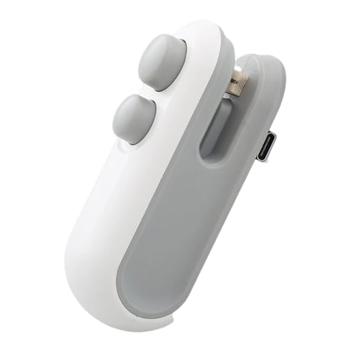 Ylnailky Beutelversiegelungsmaschine,Handheld Versiegelungsgerät Mit Schneidemagnet | Temperaturregelung Wieder verschließbares Werkzeug Für Küche Schule Reisen Wohnheim Büro Camping von Ylnailky