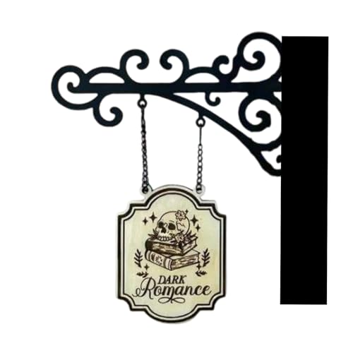 Ylnailky Buch Nische Deko | Halloween Deko fürs Bücherregal,Lese-Liebhaber Accessoires Für Zuhause Wand von Ylnailky