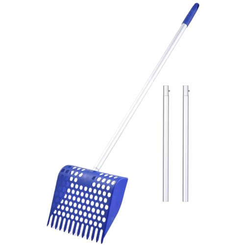 Ylnailky Coop Schaufel - Hühnerstall Harke und Schaufel Werkzeug | Langstielige Abnehmbare für Stalltiere und Geflügeleinstreu Reinigung von Ylnailky