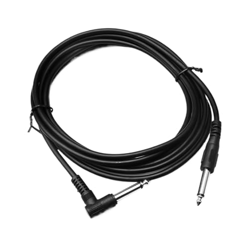 Ylnailky E-Gitarrenkabel - 3 Meter rauscharmes Klinkenkabel - 6,35 mm Klinkenstecker Kabel für E-Gitarre | Für Instrumente Lautsprecher Verstärker Studio DJ Zubehör Ylnailky E-Gitarrenkabel - 3 Meter rauscharmes Klinkenkabel - 6,35 mm Klinkenstecker Kabel für E-Gitarre | Für Instrumente Lautsprecher Verstärker Studio DJ Zubehör von Ylnailky