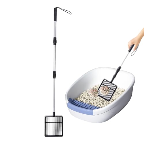 Ylnailky Hühnerstall Schaufel - Robuster Verstellbarer Hühnerstall Rechen - Haustierzubehör für Außen Innen Bauernhof Wohnung Park Haus Stall und Garten von Ylnailky