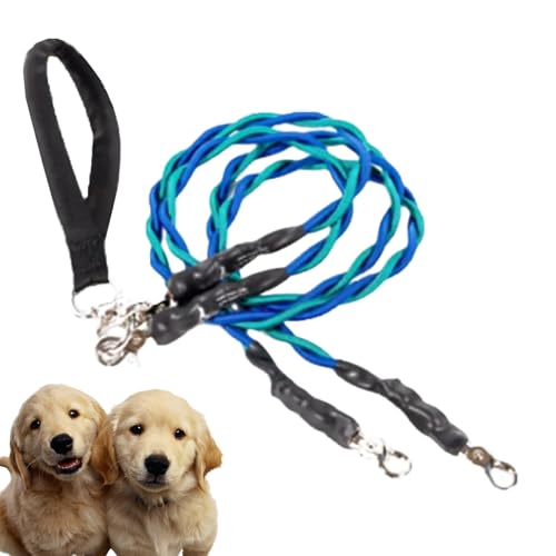 Ylnailky Hundeleinen, Flexible Führleine Doppelt Verstärkt, Bequemes Zubehör Für Haustiere Park Spaziergänge Training Sicherheit Ylnailky Hundeleinen, Flexible Führleine Doppelt Verstärkt, Bequemes Zubehör Für Haustiere Park Spaziergänge Training Sicherheit von Ylnailky