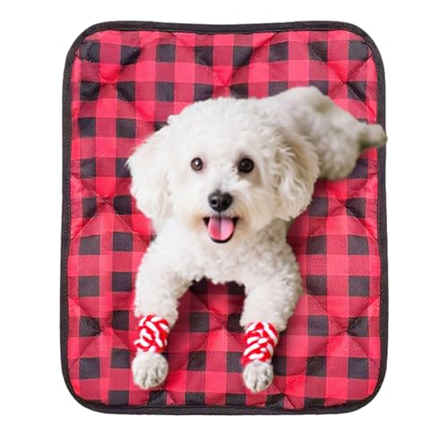 Ylnailky Hundematte Für Transportbox - Wärmende Hundeunterlage Bett - Wiederverwendbare Waschbare Unterlage Für Winterbett Schlafen Innen Außen Haus Auto Ylnailky Hundematte Für Transportbox - Wärmende Hundeunterlage Bett - Wiederverwendbare Waschbare Unterlage Für Winterbett Schlafen Innen Außen Haus Auto von Ylnailky