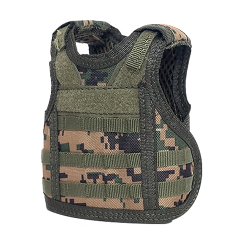 Ylnailky Mini-Weste | Mehrzweck-Getränkeweste mit verstellbaren Schultergurten,Strapazierfähige Miniweste für Joghurt, Bier, Cola, Sprudelwasser Ylnailky Mini-Weste | Mehrzweck-Getränkeweste mit verstellbaren Schultergurten,Strapazierfähige Miniweste für Joghurt, Bier, Cola, Sprudelwasser von Ylnailky