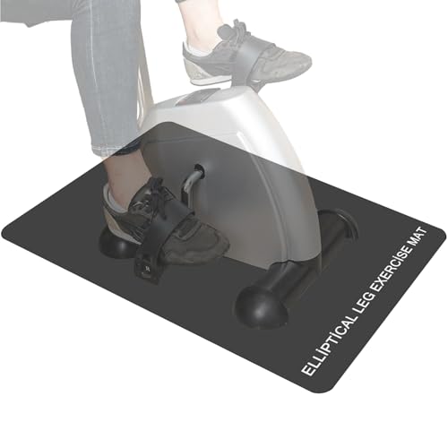 Ylnailky Rutschfeste Matte für Beintrainer, schützende Trainingsmatte, Bodenschutz, Übung für unter dem Schreibtisch, elliptischer Peddler, Fuß- und Beinpedaltrainer Ylnailky Rutschfeste Matte für Beintrainer, schützende Trainingsmatte, Bodenschutz, Übung für unter dem Schreibtisch, elliptischer Peddler, Fuß- und Beinpedaltrainer von Ylnailky